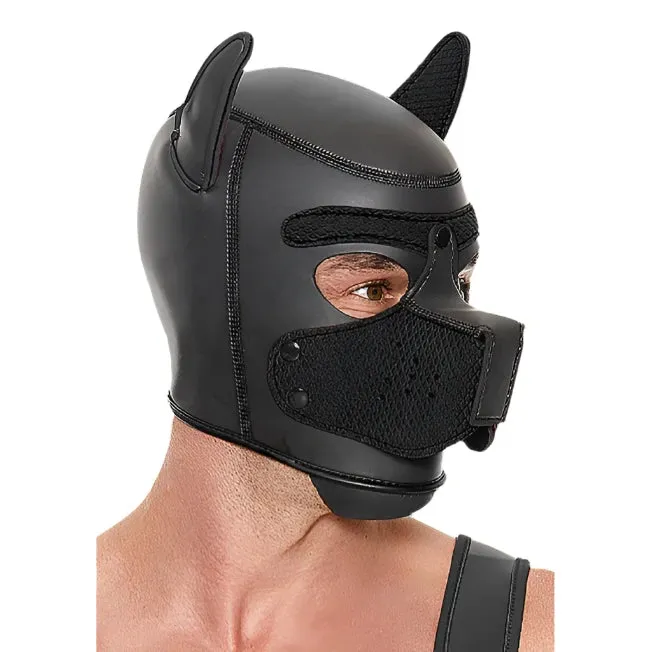 Shots America LLC Anal Puppy Play Puppy Hood Black
