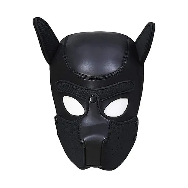Shots America LLC Anal Puppy Play Puppy Hood Black