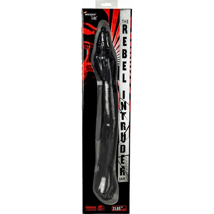 The Rebel Intruder 2165in Black Si Novelties Anal