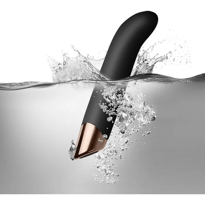 Vibrators Rocks Off Chaiamo G Spot Vibrator Waterproof and Rechargeable Black