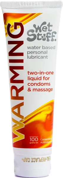 Wet Stuff Female Sex Toys Wet Stuff Warming Water Based Lubricant 100g TwoinOne Liquid for Condoms Massage Wet Stuff Female Sex Toys Wet Stuff Warming Water Based Lubricant 100g TwoinOne Liquid for Condoms Massage
