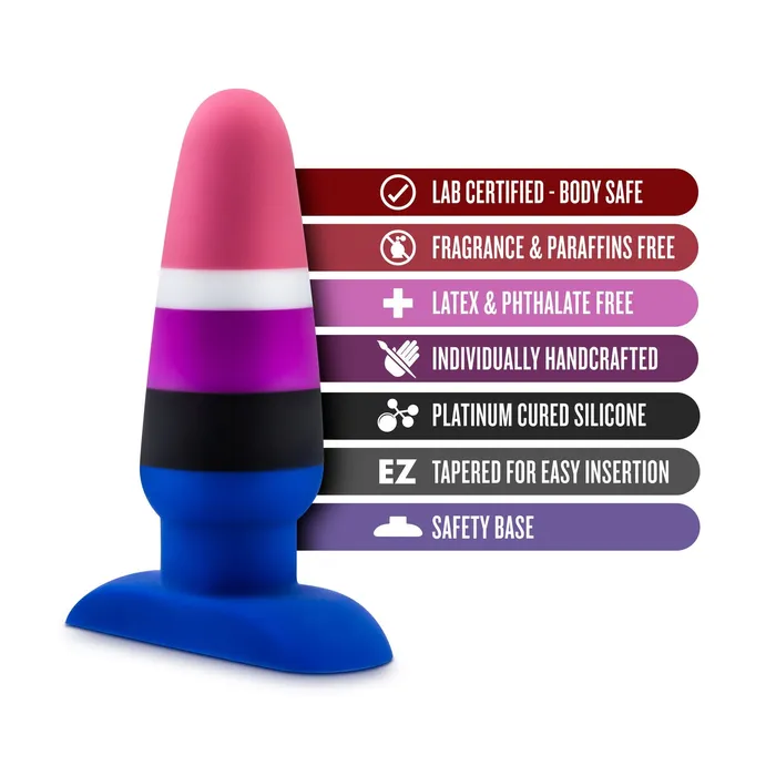 Anal Avant Avant Pride P5 Fluid Silicone Butt Plug