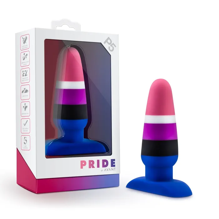 Anal Avant Avant Pride P5 Fluid Silicone Butt Plug