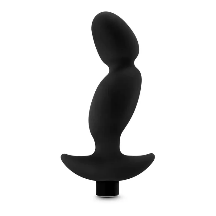 Anal Blush Silicone Vibrating Prostate Massager 04 Black