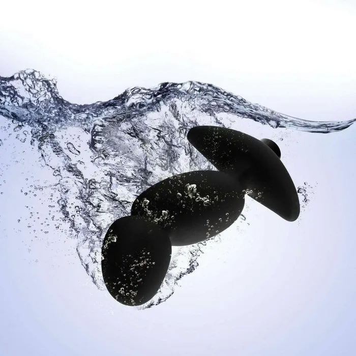Anal Blush Silicone Vibrating Prostate Massager 04 Black