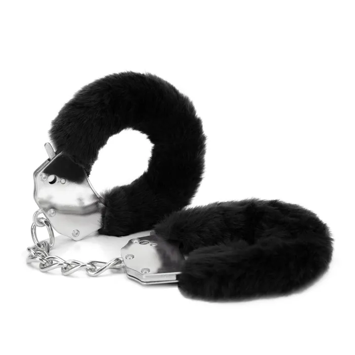 Anal Me You Us Furry Handcuffs Black ME YOU US
