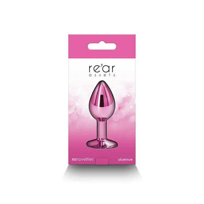 Anal NS Novelties Rear Assets Butt Plug Small Pink