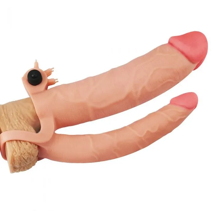 AotoWholesale China Male Sex Toys Everyday Sexy Vibrating Double Penis Extension AotoWholesale China Male Sex Toys Everyday Sexy Vibrating Double Penis Extension