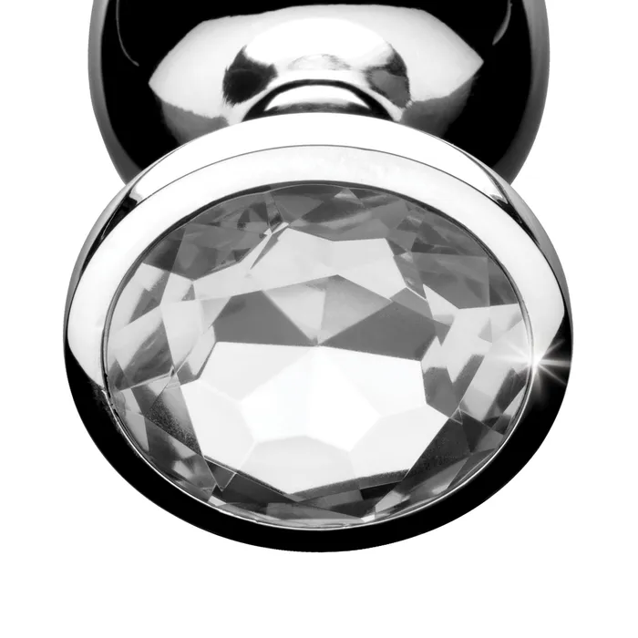 Clear Gem Anal Plug Small XR Brands Male Sex Toys