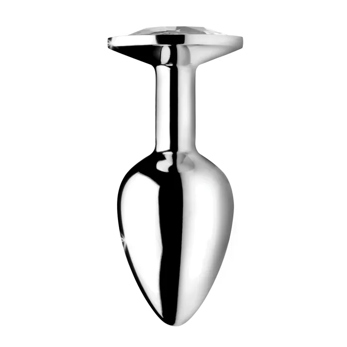 Clear Gem Anal Plug Small XR Brands Male Sex Toys