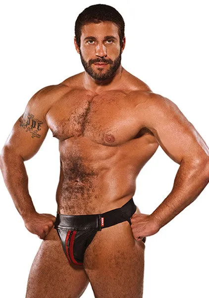 COLT Leather COLT Leather Zip Jock Red Restraints