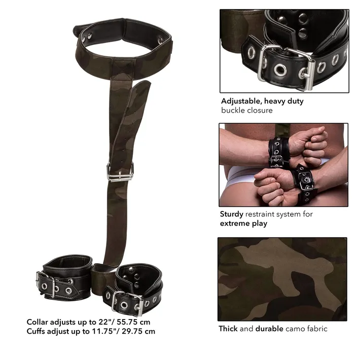 Couples COLT Gear COLT Camo Collar Cuffs