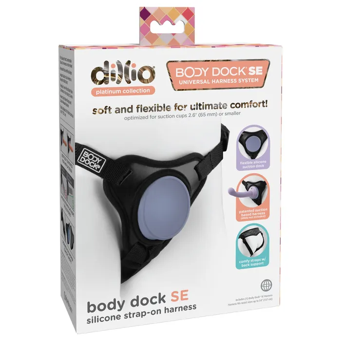 Dillio Platinum Body Dock SE Strap On Harness Pipedream Female Sex Toys