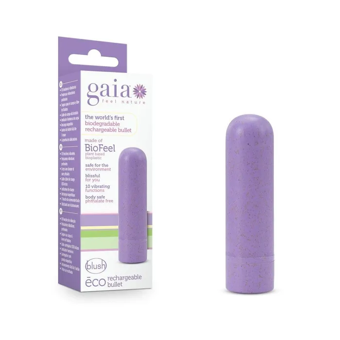 Female Sex Toys Gaia Eco Rechargeable Bullet Vibrator Blush Female Sex Toys Gaia Eco Rechargeable Bullet Vibrator Blush