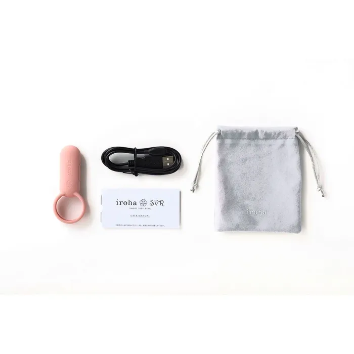 FRISKY BUSINESS SG Couples Iroha SVR Vibrating Cock Ring Coral Pink