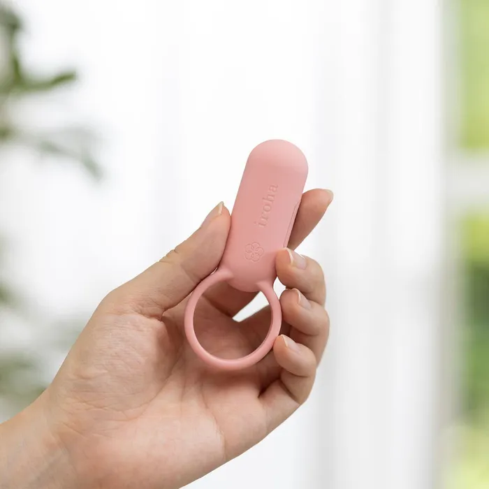 FRISKY BUSINESS SG Couples Iroha SVR Vibrating Cock Ring Coral Pink