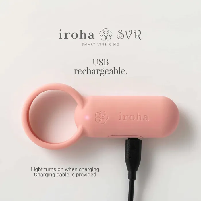 FRISKY BUSINESS SG Couples Iroha SVR Vibrating Cock Ring Coral Pink