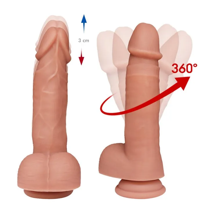 FRISKY BUSINESS SG Female Sex Toys Uranus Realistic Vibrating and Rotating Dildo FRISKY BUSINESS SG Female Sex Toys Uranus Realistic Vibrating and Rotating Dildo