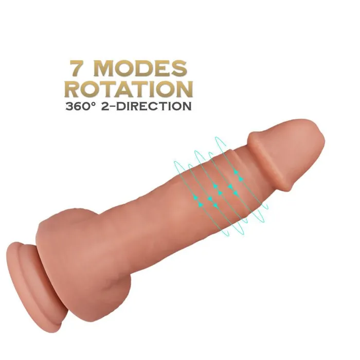 FRISKY BUSINESS SG Female Sex Toys Uranus Realistic Vibrating and Rotating Dildo