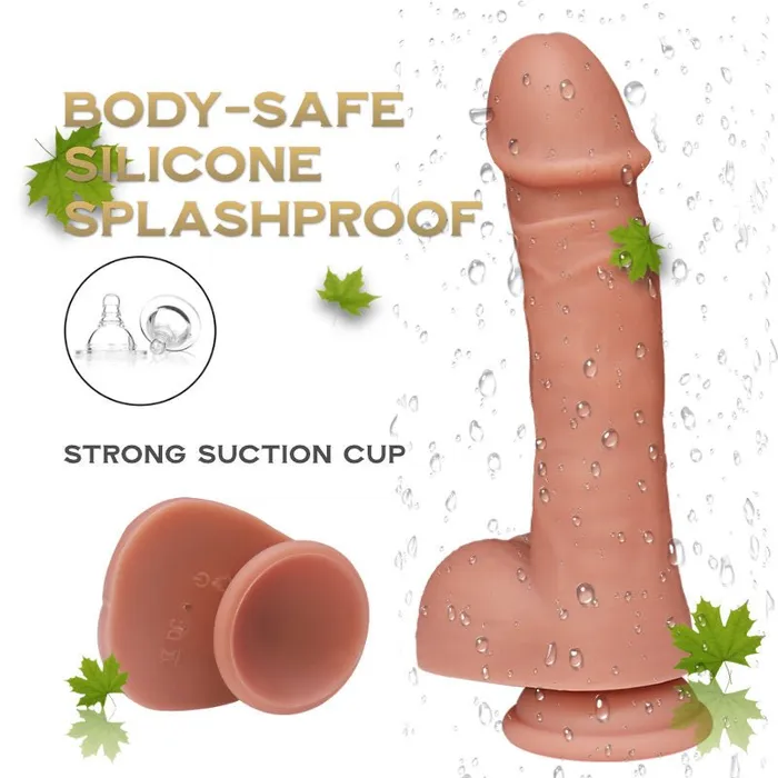 FRISKY BUSINESS SG Female Sex Toys Uranus Realistic Vibrating and Rotating Dildo