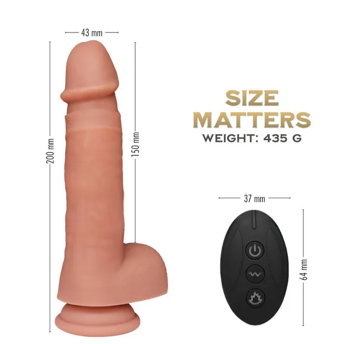 FRISKY BUSINESS SG Female Sex Toys Uranus Realistic Vibrating and Rotating Dildo