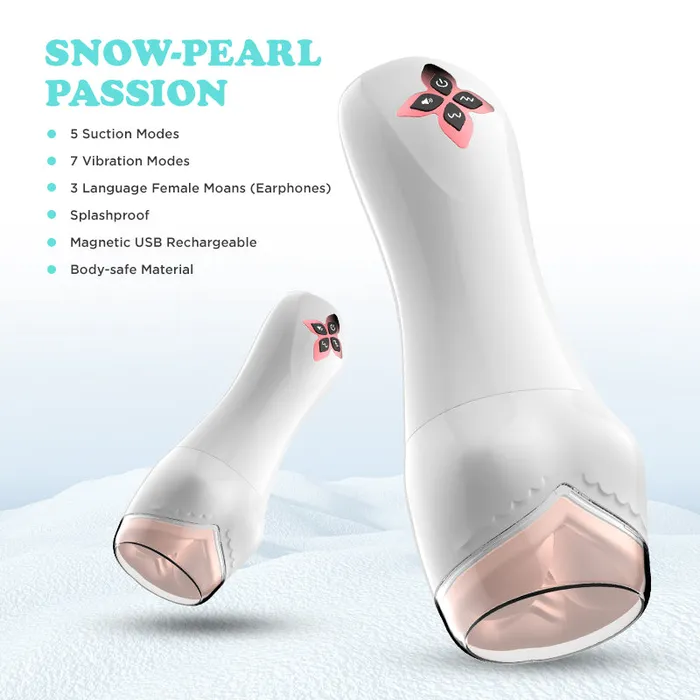 FRISKY BUSINESS SG Male Sex Toys Snowpearl Passion Automatic Man Masturbator