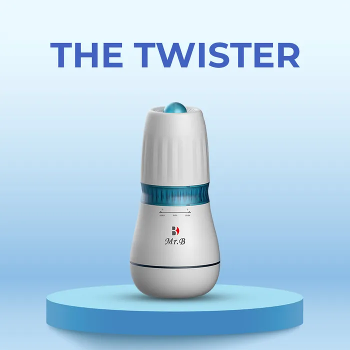FRISKY BUSINESS SG Male Sex Toys TwistWave Vibrating Masturbator