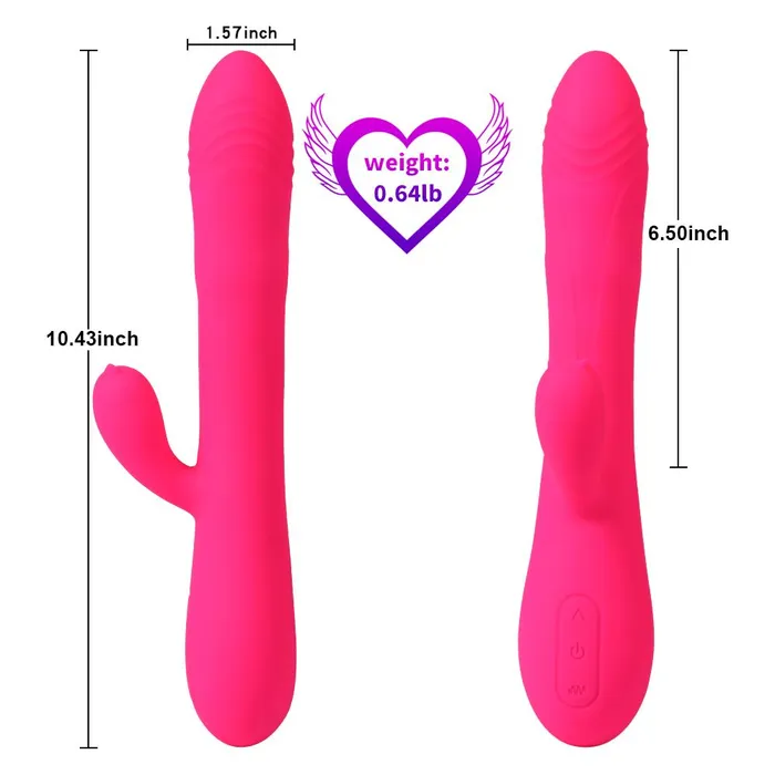 HEXHER Remote Control 11 Modes Rotary Clitoral Vibrator Female Sex Toys
