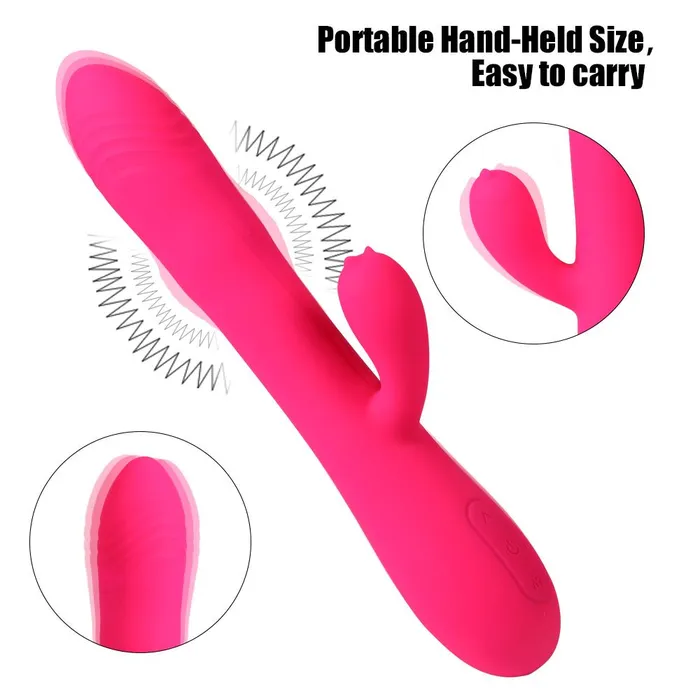 HEXHER Remote Control 11 Modes Rotary Clitoral Vibrator Female Sex Toys