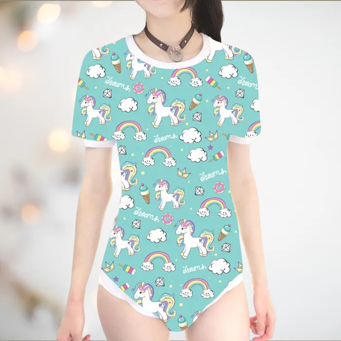 House of Chastity Female Sex Toys Adult Baby Body Suit