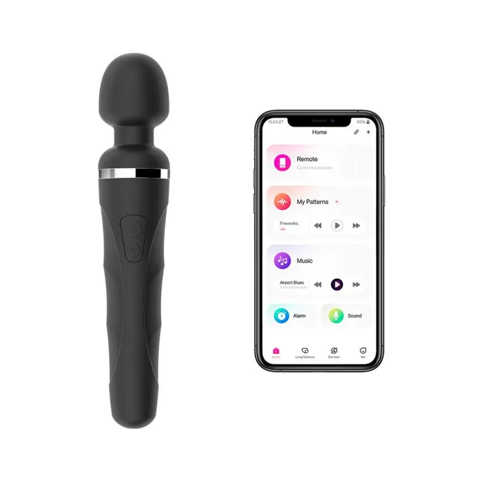 Lovense Domi 2 Wand Vibrator Entrenue Vibrators