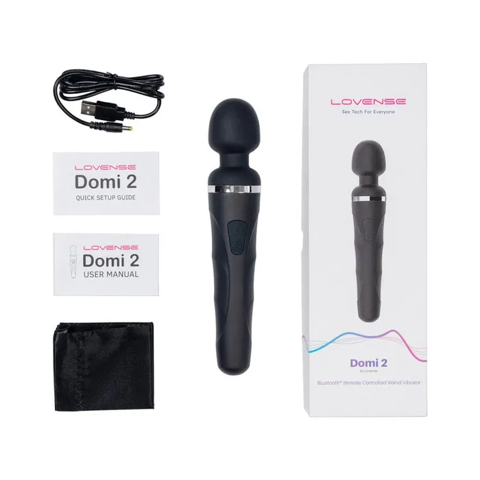 Lovense Domi 2 Wand Vibrator Entrenue Vibrators