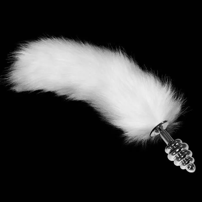 LOVETOY Anal Gorgeous Metal Anal Tail Silver 