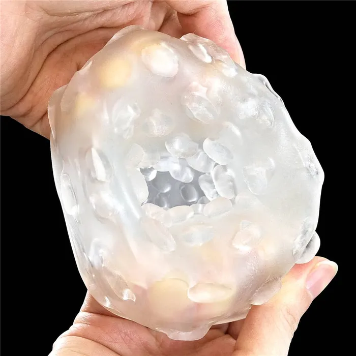 LOVETOY Giant Egg Spirals Male Masturbator with Stamina Nodules Male Sex Toys