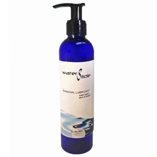 Lubricants Waterslide Waterbased Personal Lubricant 8oz Earthly Body