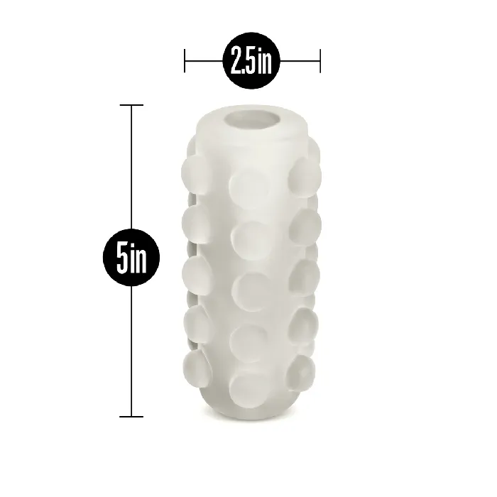 Male Sex Toys Blush Soft and Wet Reversible Orb Frosted