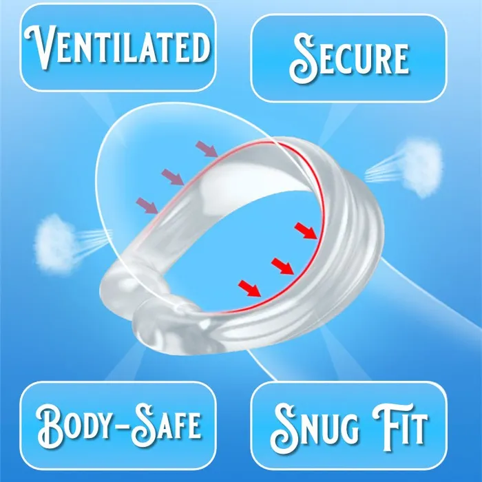 Male Sex Toys FRISKY BUSINESS SG Cock CRing Foreskin Correction Device