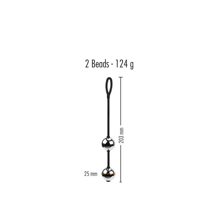 Male Sex Toys FRISKY BUSINESS SG Stainless Steel String Beads