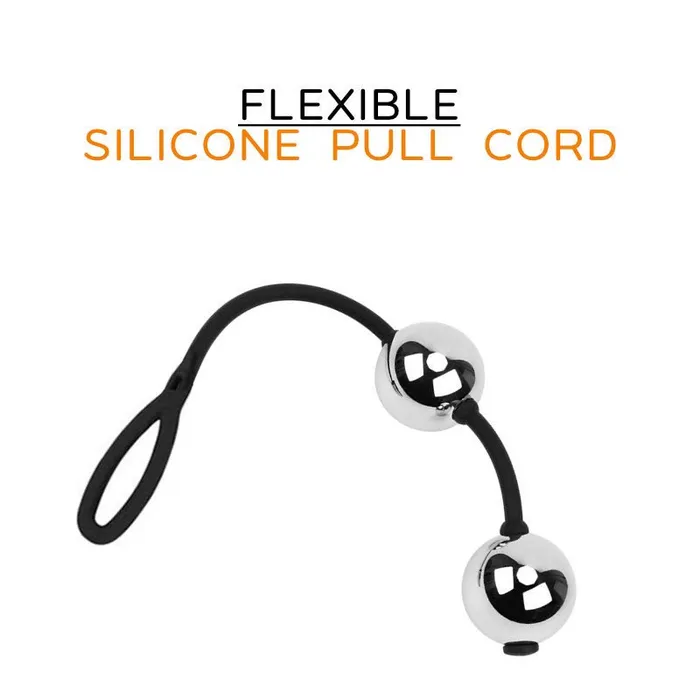 Male Sex Toys FRISKY BUSINESS SG Stainless Steel String Beads