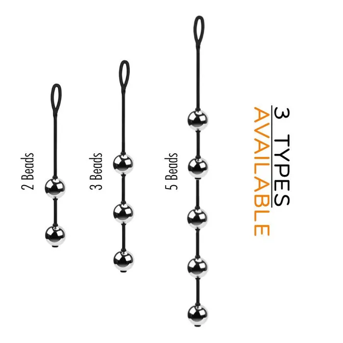 Male Sex Toys FRISKY BUSINESS SG Stainless Steel String Beads