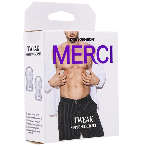 Merci Tweak Nipple Sucker Set Doc Johnson Female Sex Toys