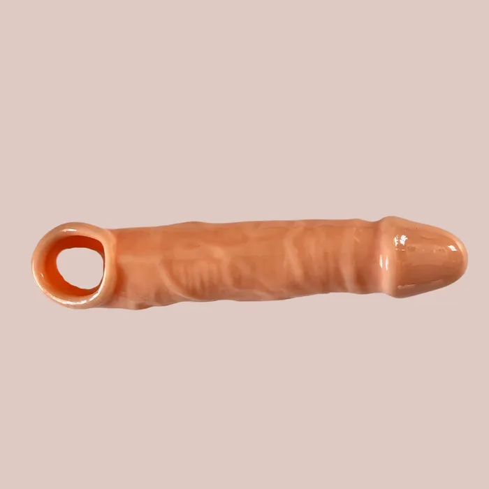 Penis Sleeve Enlarger House of Chastity Male Sex Toys