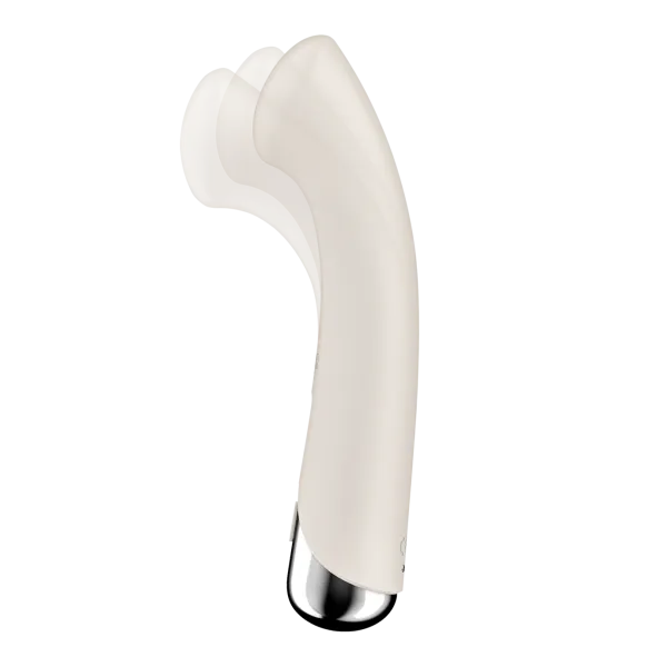 Satisfyer Spinning GSpot 1 Rechargeable Rotating Vibrator Beige Windsor Wholesale Vibrators