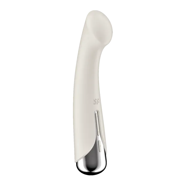 Satisfyer Spinning GSpot 1 Rechargeable Rotating Vibrator Beige Windsor Wholesale Vibrators