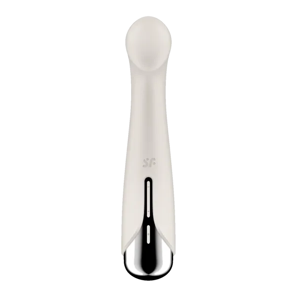 Satisfyer Spinning GSpot 1 Rechargeable Rotating Vibrator Beige Windsor Wholesale Vibrators