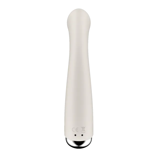 Satisfyer Spinning GSpot 1 Rechargeable Rotating Vibrator Beige Windsor Wholesale Vibrators
