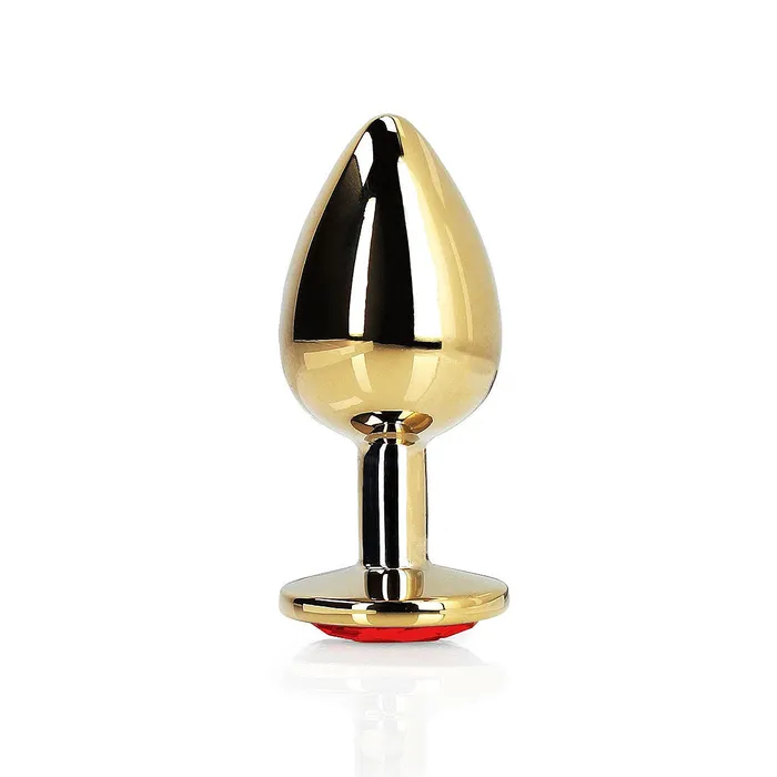 Shots America Heart Gem Butt Plug Small Ruby Red Anal