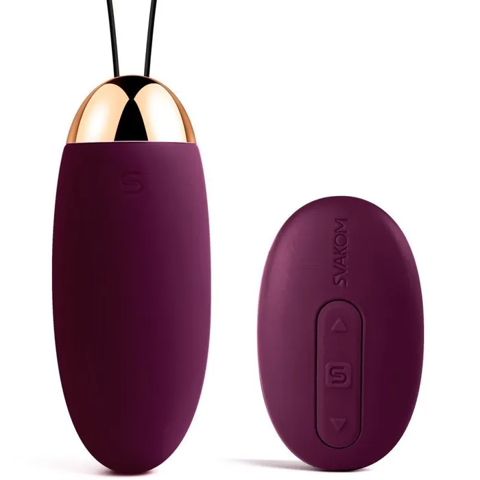 Svakom Female Sex Toys Svakom Elva Remote Control Vibrating Bullet Violet