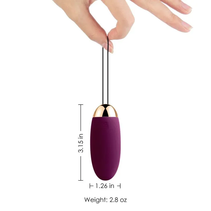 Svakom Female Sex Toys Svakom Elva Remote Control Vibrating Bullet Violet