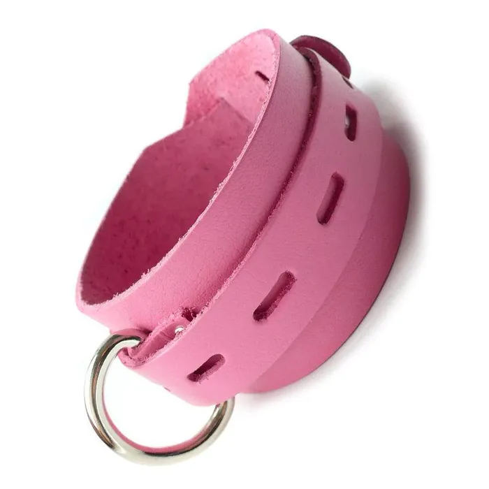 The Stockroom Vibrators Pink Deluxe Buckling Collar